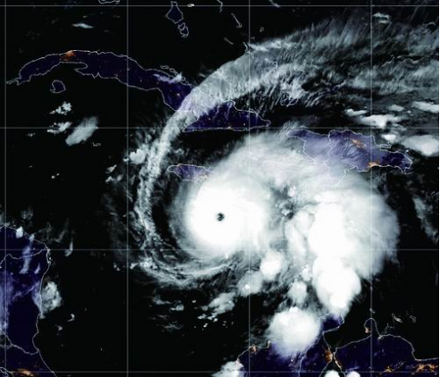 AI模型精准预测“梅利莎”飓风